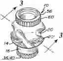 Fig. 01 - Peep with removable lens holding aperture