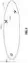 Fig. 06 - Distance measurement between gas distribution device and substrate support at high temperatures