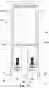 Fig. 10 - Sensor head for insertion electromagnetic flow meter