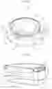 Fig. 04 - Wearable device with a bezel to sense a touch input