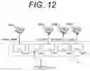 Fig. 13 - Data transmission device including shared memory having exclusive bank memories for writing and reading