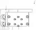 Fig. 02 - High-voltage device having ceramic spacer elements, and use thereof
