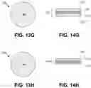Fig. 19 - Wrap-around contact structures for semiconductor nanowires and nanoribbons