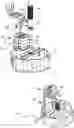 Fig. 01 - Combination of power outlet and plug-in member for plugging electrical fixtures in an electrical box