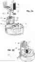 Fig. 02 - Combination of power outlet and plug-in member for plugging electrical fixtures in an electrical box