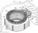 Fig. 01 - Electric machine assembly and method to assemble