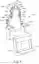 Fig. 12 - Apparatus to secure field generating device to chair