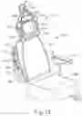 Fig. 16 - Apparatus to secure field generating device to chair