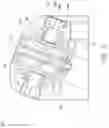 Fig. 34 - Skateboard truck assembly and wheel control structures