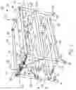 Fig. 02 - Wheeled folding tray cart with safety device and method