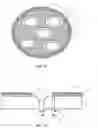 Fig. 09 - Ceramic showerheads with conductive electrodes