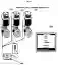 Fig. 11 - Electronic Water Distribution Center With Electronic Drain Network
