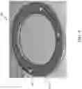 Fig. 10 - Closet flange with bolt support