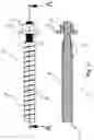 Fig. 08 - Method for attaching mounted parts to concrete or masonry
