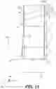Fig. 12 - Compressor for gas turbine engine with variable vaneless gap