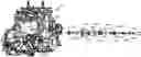 Fig. 01 - Crankcase mounts and reinforced rubber in mount on force vector