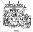 Fig. 06 - Crankcase mounts and reinforced rubber in mount on force vector