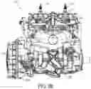 Fig. 07 - Crankcase mounts and reinforced rubber in mount on force vector