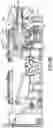Fig. 10 - Crankcase mounts and reinforced rubber in mount on force vector