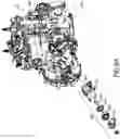 Fig. 12 - Crankcase mounts and reinforced rubber in mount on force vector