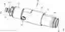 Fig. 01 - Piston rod sleeve mounting for fluid sprayer pump