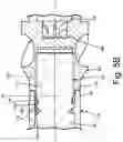 Fig. 11 - Piston rod sleeve mounting for fluid sprayer pump