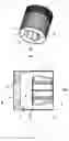 Fig. 02 - Flow guiding device and fan assembly with flow guiding device