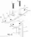 Fig. 06 - Bracketry for ceiling fan or lamp retrofits and method of installing same