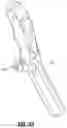 Fig. 15 - Clamp for mounting and positioning an article thereon