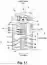 Fig. 12 - Circumferential back-to-back seal assembly with bifurcated flow