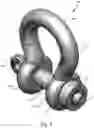 Fig. 02 - Shackle with push to engage connector