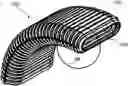 Fig. 01 - Line guide device, in particular for clean room applications, shell portions and support rib structure for same