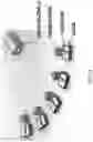 Fig. 14 - Gallium and nitrogen containing laser module configured for phosphor pumping