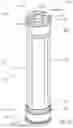 Fig. 23 - Portable lantern light with multiple operating modes
