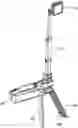 Fig. 01 - Collapsible area light with tripod