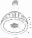 Fig. 09 - LED lamp having aperture located in the light emitting surface