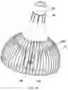 Fig. 16 - LED lamp having aperture located in the light emitting surface