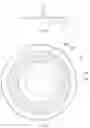 Fig. 22 - LED lamp having aperture located in the light emitting surface