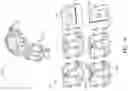 Fig. 43 - Optical configurations for head-worn see-through displays