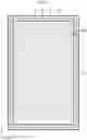 Fig. 02 - Display device having frame member with folded-back portion bonded to sealing member