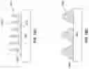 Fig. 15 - Particle traps and barriers for particle suppression