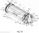 Fig. 12 - Developing cartridge having a coupling member and a rotatable lever with a contact portion capable of moving the coupling member