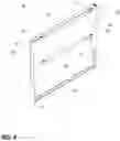 Fig. 05 - Header panel assembly for preventing air circulation above electronic equipment enclosure
