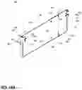 Fig. 19 - Header panel assembly for preventing air circulation above electronic equipment enclosure