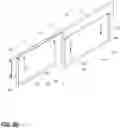 Fig. 27 - Header panel assembly for preventing air circulation above electronic equipment enclosure