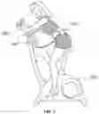 Fig. 02 - Electro-stimulation type indoor bicycle