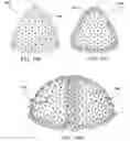 Fig. 15 - Dimple patterns for golf balls
