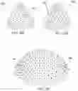Fig. 19 - Dimple patterns for golf balls