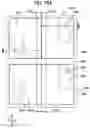 Fig. 40 - Hinged laminated body, layout sheet for hinged laminated body, and manufacturing method for hinged laminated body