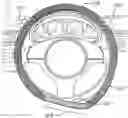 Fig. 01 - Steering wheel cover